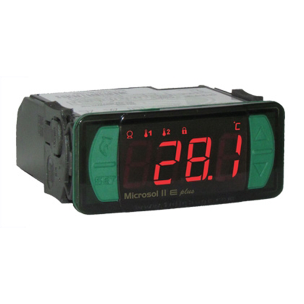 Controlador de temperatura digital microsol II e plus para calefacción solar  115/ 220v