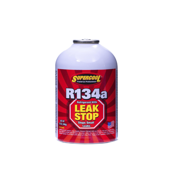 Gas Refrigerante  R-134A Sellador de fugas  340GR. - Supercool