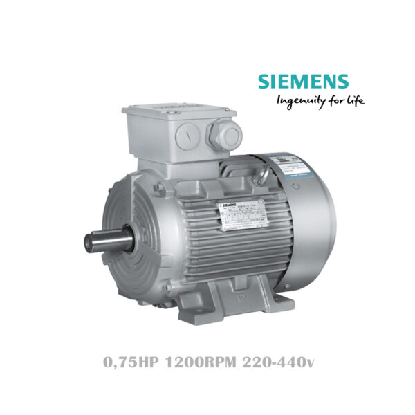 MOTOR SIEMENS 1LA7080-4YA80 1 HP 1200RPM