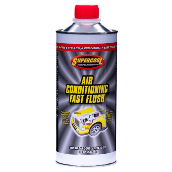 LIMPIADOR PARA SISTEMAS A/C AUTOMOTRIZ FAST FLUS 1 QUART – SUPERCOOL
